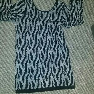 Nwt Urban Outfitters  Print Sweater Dress